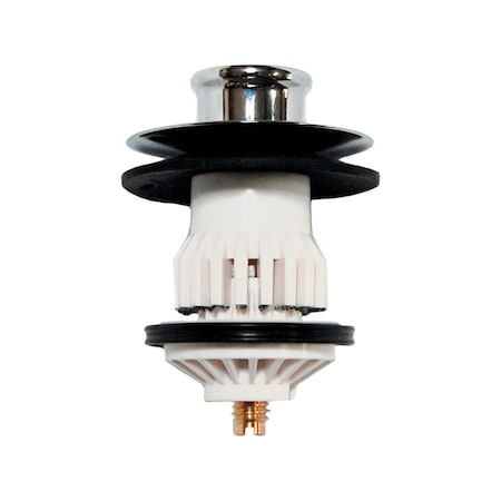 B & K DrainEASY Chrome Plastic No Clog Bathtub Stopper Retrofit PF-0910